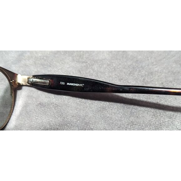 Marchon NYC Uptown Gracie Tortoise Glasses Frames - Picture 5 of 9